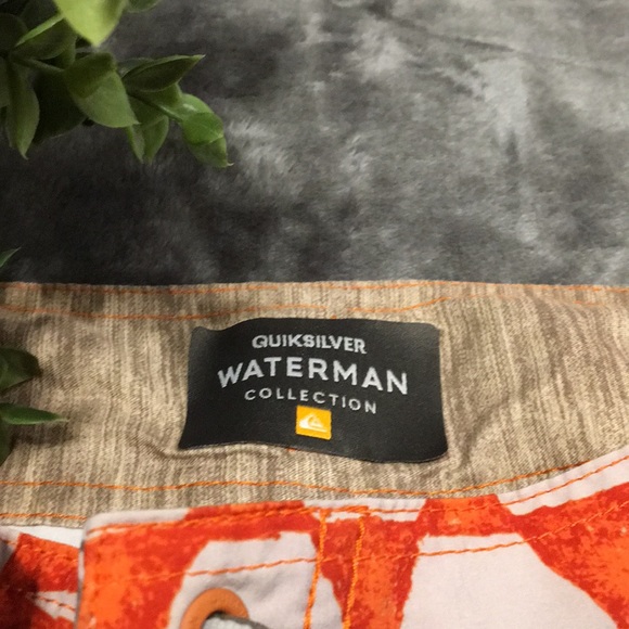 Quiksilver Waterman Collection Multicolored Fish Swim Trunks - Picture 4 of 9